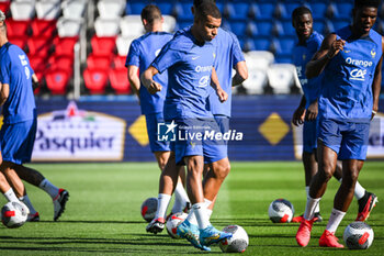 2023-09-06 - Kylian MBAPPE of France during the training of the French team ahead of the UEFA Euro 2024, European Qualifiers football match between France and Ireland, on September 6, 2023 at Parc des Princes Stadium in Paris, France - FOOTBALL - EURO 2024 - FRANCE V REPUBLIC OF IRELAND - TRAINING AND PRESS CONFERENCE - UEFA EUROPEAN - SOCCER