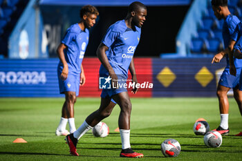 2023-09-06 - Dayot UPAMECANO of France during the training of the French team ahead of the UEFA Euro 2024, European Qualifiers football match between France and Ireland, on September 6, 2023 at Parc des Princes Stadium in Paris, France - FOOTBALL - EURO 2024 - FRANCE V REPUBLIC OF IRELAND - TRAINING AND PRESS CONFERENCE - UEFA EUROPEAN - SOCCER
