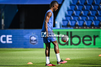 2023-09-06 - Eduardo CAMAVINGA of France during the training of the French team ahead of the UEFA Euro 2024, European Qualifiers football match between France and Ireland, on September 6, 2023 at Parc des Princes Stadium in Paris, France - FOOTBALL - EURO 2024 - FRANCE V REPUBLIC OF IRELAND - TRAINING AND PRESS CONFERENCE - UEFA EUROPEAN - SOCCER