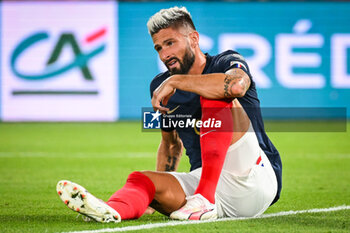 2023-09-07 - Olivier GIROUD of France looks dejected during the UEFA Euro 2024, European Qualifiers Group B football match between France and Republic of Ireland on September 7, 2023 at Parc des Princes stadium in Paris, France - FOOTBALL - EURO 2024 - QUALIFYING - FRANCE V REPUBLIC OF IRELAND - UEFA EUROPEAN - SOCCER