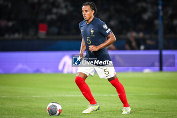 2023-09-07 - Jules KOUNDE of France during the UEFA Euro 2024, European Qualifiers Group B football match between France and Republic of Ireland on September 7, 2023 at Parc des Princes stadium in Paris, France - FOOTBALL - EURO 2024 - QUALIFYING - FRANCE V REPUBLIC OF IRELAND - UEFA EUROPEAN - SOCCER