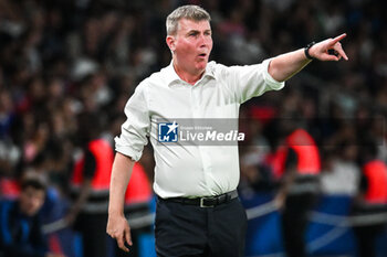2023-09-07 - Stephen KENNY of Ireland during the UEFA Euro 2024, European Qualifiers Group B football match between France and Republic of Ireland on September 7, 2023 at Parc des Princes stadium in Paris, France - FOOTBALL - EURO 2024 - QUALIFYING - FRANCE V REPUBLIC OF IRELAND - UEFA EUROPEAN - SOCCER