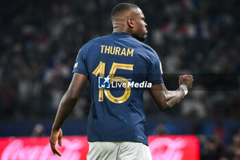 2023-09-07 - Marcus THURAM of France celebrates his goal during the UEFA Euro 2024, European Qualifiers Group B football match between France and Republic of Ireland on September 7, 2023 at Parc des Princes stadium in Paris, France - FOOTBALL - EURO 2024 - QUALIFYING - FRANCE V REPUBLIC OF IRELAND - UEFA EUROPEAN - SOCCER