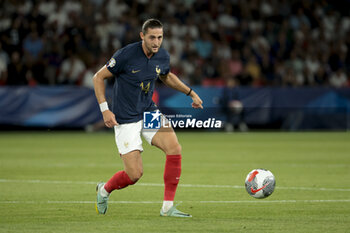2023-09-07 - Adrien Rabiot of France during the UEFA Euro 2024, European Qualifiers Group B football match between France and Republic of Ireland on September 7, 2023 at Parc des Princes stadium in Paris, France - FOOTBALL - EURO 2024 - QUALIFYING - FRANCE V REPUBLIC OF IRELAND - UEFA EUROPEAN - SOCCER