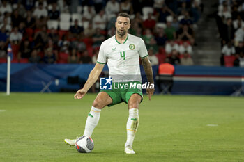 2023-09-07 - Dara O’Shea of Ireland during the UEFA Euro 2024, European Qualifiers Group B football match between France and Republic of Ireland on September 7, 2023 at Parc des Princes stadium in Paris, France - FOOTBALL - EURO 2024 - QUALIFYING - FRANCE V REPUBLIC OF IRELAND - UEFA EUROPEAN - SOCCER