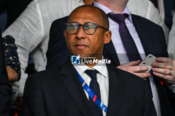 2023-09-07 - French Football Federation (FFF) President Philippe DIALLO during the UEFA Euro 2024, European Qualifiers Group B football match between France and Republic of Ireland on September 7, 2023 at Parc des Princes stadium in Paris, France - FOOTBALL - EURO 2024 - QUALIFYING - FRANCE V REPUBLIC OF IRELAND - UEFA EUROPEAN - SOCCER