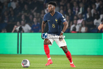 2023-09-07 - Aurelien TCHOUAMENI of France during the UEFA Euro 2024, European Qualifiers Group B football match between France and Republic of Ireland on September 7, 2023 at Parc des Princes stadium in Paris, France - FOOTBALL - EURO 2024 - QUALIFYING - FRANCE V REPUBLIC OF IRELAND - UEFA EUROPEAN - SOCCER