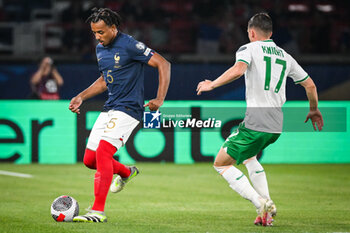 2023-09-07 - Jules KOUNDE of France during the UEFA Euro 2024, European Qualifiers Group B football match between France and Republic of Ireland on September 7, 2023 at Parc des Princes stadium in Paris, France - FOOTBALL - EURO 2024 - QUALIFYING - FRANCE V REPUBLIC OF IRELAND - UEFA EUROPEAN - SOCCER