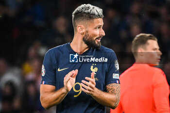 2023-09-07 - Olivier GIROUD of France during the UEFA Euro 2024, European Qualifiers Group B football match between France and Republic of Ireland on September 7, 2023 at Parc des Princes stadium in Paris, France - FOOTBALL - EURO 2024 - QUALIFYING - FRANCE V REPUBLIC OF IRELAND - UEFA EUROPEAN - SOCCER