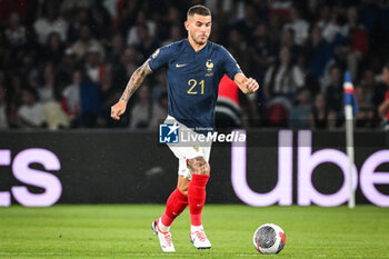 2023-09-07 - Lucas HERNANDEZ of France during the UEFA Euro 2024, European Qualifiers Group B football match between France and Republic of Ireland on September 7, 2023 at Parc des Princes stadium in Paris, France - FOOTBALL - EURO 2024 - QUALIFYING - FRANCE V REPUBLIC OF IRELAND - UEFA EUROPEAN - SOCCER