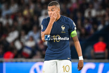2023-09-07 - Kylian MBAPPE of France during the UEFA Euro 2024, European Qualifiers Group B football match between France and Republic of Ireland on September 7, 2023 at Parc des Princes stadium in Paris, France - FOOTBALL - EURO 2024 - QUALIFYING - FRANCE V REPUBLIC OF IRELAND - UEFA EUROPEAN - SOCCER