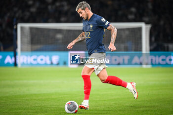 2023-09-07 - Theo HERNANDEZ of France during the UEFA Euro 2024, European Qualifiers Group B football match between France and Republic of Ireland on September 7, 2023 at Parc des Princes stadium in Paris, France - FOOTBALL - EURO 2024 - QUALIFYING - FRANCE V REPUBLIC OF IRELAND - UEFA EUROPEAN - SOCCER