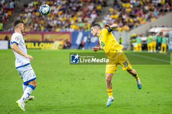 2023-09-13 - Nicolae Stanciu of Romania during the UEFA Euro 2024, European Qualifiers, Group I football match between Romania and Kosovo on September 12, 2023 at Arena Nationala in Bucharest, Romania - FOOTBALL - EURO 2024 - QUALIFYING - ROMANIA V KOSOVO - UEFA EUROPEAN - SOCCER