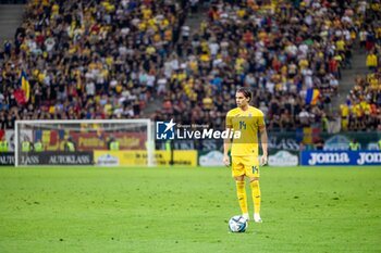 2023-09-13 - Ianis Hagi of Romania during the UEFA Euro 2024, European Qualifiers, Group I football match between Romania and Kosovo on September 12, 2023 at Arena Nationala in Bucharest, Romania - FOOTBALL - EURO 2024 - QUALIFYING - ROMANIA V KOSOVO - UEFA EUROPEAN - SOCCER