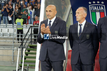 2023-10-14 - Head coach Italy Luciano Spalletti and assistant coach Italy Marco Domenichini - UEFA EURO 2024 QUALIFIERS - ITALY VS MALTA - UEFA EUROPEAN - SOCCER