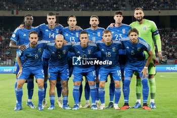 2023-10-14 - Italy team line up - UEFA EURO 2024 QUALIFIERS - ITALY VS MALTA - UEFA EUROPEAN - SOCCER