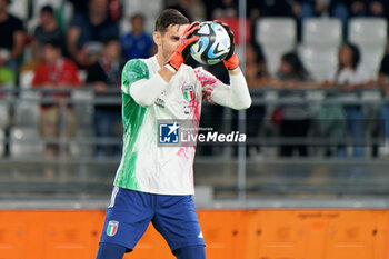 2023-10-14 - Alex Meret of Italy - UEFA EURO 2024 QUALIFIERS - ITALY VS MALTA - UEFA EUROPEAN - SOCCER