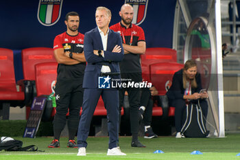 2023-10-14 - Michele Marcolini head coach of Malta - UEFA EURO 2024 QUALIFIERS - ITALY VS MALTA - UEFA EUROPEAN - SOCCER