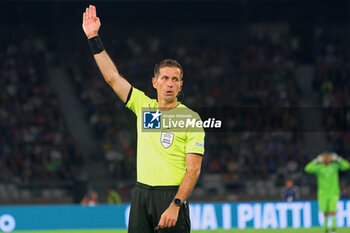 2023-10-14 - the Referee Duje Strukan of Croatia - UEFA EURO 2024 QUALIFIERS - ITALY VS MALTA - UEFA EUROPEAN - SOCCER