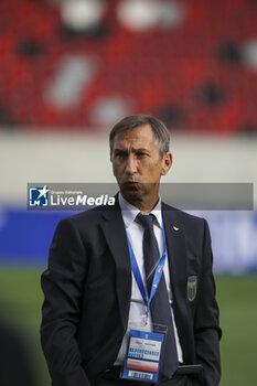 2023-10-17 - Carmine Nunziata Head Coach of  of Italy.during Italy U21  vs Norway U21, 3° match of European Qualifiers 2025 group A, game at GNerone Claudio Druso in Bolzano - Bolzen (BZ), Italy, on October 17, 2023. - 2025 UEFA EURO UNDER 21 QUALIFIERS - ITALY VS NORWAY - UEFA EUROPEAN - SOCCER