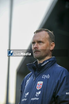 2023-10-17 - Jan Peder Jalland Head Coach  of Norway during Italy U21  vs Norway U21, 3° match of European Qualifiers 2025 group A, game at GNerone Claudio Druso in Bolzano - Bolzen (BZ), Italy, on October 17, 2023. - 2025 UEFA EURO UNDER 21 QUALIFIERS - ITALY VS NORWAY - UEFA EUROPEAN - SOCCER