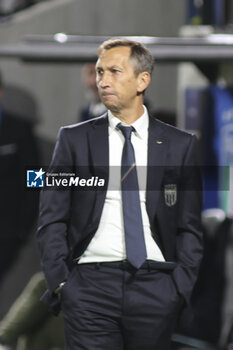 2023-10-17 - Carmine Nunziata Head Coach of  of Italy. during Italy U21  vs Norway U21, 3° match of European Qualifiers 2025 group A, game at GNerone Claudio Druso in Bolzano - Bolzen (BZ), Italy, on October 17, 2023. - 2025 UEFA EURO UNDER 21 QUALIFIERS - ITALY VS NORWAY - UEFA EUROPEAN - SOCCER