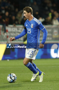 2023-10-17 - Fabio Miretti of Italy  play the ball during Italy U21  vs Norway U21, 3° match of European Qualifiers 2025 group A, game at GNerone Claudio Druso in Bolzano - Bolzen (BZ), Italy, on October 17, 2023. - 2025 UEFA EURO UNDER 21 QUALIFIERS - ITALY VS NORWAY - UEFA EUROPEAN - SOCCER
