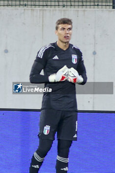 2023-10-17 - Sebastiano Desplanches of Italy during Italy U21  vs Norway U21, 3° match of European Qualifiers 2025 group A, game at GNerone Claudio Druso in Bolzano - Bolzen (BZ), Italy, on October 17, 2023. - 2025 UEFA EURO UNDER 21 QUALIFIERS - ITALY VS NORWAY - UEFA EUROPEAN - SOCCER