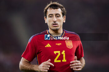 2023-10-12 - Mikel Oyarzabal of Spain during the UEFA EURO 2024, European Qualifiers Group A football match between Spain and Scotland on October 12, 2023 at La Cartuja stadium in Sevilla, Spain - FOOTBALL - EURO 2024 - QUALIFYING - SPAIN V SCOTLAND - UEFA EUROPEAN - SOCCER