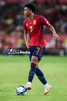 2023-10-12 - Alejandro Balde of Spain during the UEFA EURO 2024, European Qualifiers Group A football match between Spain and Scotland on October 12, 2023 at La Cartuja stadium in Sevilla, Spain - FOOTBALL - EURO 2024 - QUALIFYING - SPAIN V SCOTLAND - UEFA EUROPEAN - SOCCER