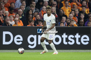 2023-10-13 - Kingsley Coman of France during the UEFA Euro 2024, Qualifiers Group B football match between Netherlands and France on October 13, 2023 at Johan Cruijff ArenA in Amsterdam, Netherlands - FOOTBALL - EURO 2024 - QUALIFYING - NETHERLANDS V FRANCE - UEFA EUROPEAN - SOCCER