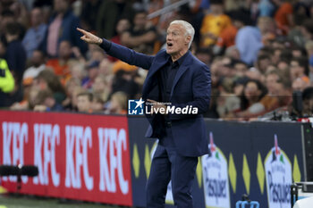 2023-10-13 - Coach of France Didier Deschamps during the UEFA Euro 2024, Qualifiers Group B football match between Netherlands and France on October 13, 2023 at Johan Cruijff ArenA in Amsterdam, Netherlands - FOOTBALL - EURO 2024 - QUALIFYING - NETHERLANDS V FRANCE - UEFA EUROPEAN - SOCCER