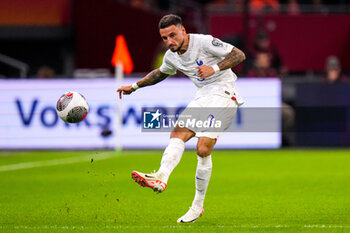 2023-10-13 - Jonathan Clauss of France during the UEFA Euro 2024, Qualifiers Group B football match between Netherlands and France on October 13, 2023 at Johan Cruijff ArenA in Amsterdam, Netherlands - FOOTBALL - EURO 2024 - QUALIFYING - NETHERLANDS V FRANCE - UEFA EUROPEAN - SOCCER