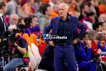 2023-10-13 - Head-Coach Didier Deschamps of France during the UEFA Euro 2024, Qualifiers Group B football match between Netherlands and France on October 13, 2023 at Johan Cruijff ArenA in Amsterdam, Netherlands - FOOTBALL - EURO 2024 - QUALIFYING - NETHERLANDS V FRANCE - UEFA EUROPEAN - SOCCER