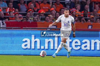 2023-10-13 - Kylian Mbappe of France during the UEFA Euro 2024, Qualifiers Group B football match between Netherlands and France on October 13, 2023 at Johan Cruijff ArenA in Amsterdam, Netherlands - FOOTBALL - EURO 2024 - QUALIFYING - NETHERLANDS V FRANCE - UEFA EUROPEAN - SOCCER