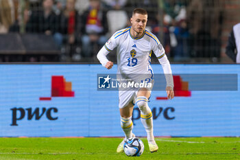 2023-10-16 - Mattias Svanberg of Sweden during the UEFA Euro 2024, Qualifiers Group F football match between Belgium and Sweden on October 16, 2023 at King Baudouin Stadium in Brussels, Belgium - FOOTBALL - EURO 2024 - QUALIFYING - BELGIUM V SWEDEN - UEFA EUROPEAN - SOCCER
