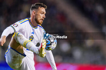 2023-10-16 - Linus Wahlqvist of Sweden during the UEFA Euro 2024, Qualifiers Group F football match between Belgium and Sweden on October 16, 2023 at King Baudouin Stadium in Brussels, Belgium - FOOTBALL - EURO 2024 - QUALIFYING - BELGIUM V SWEDEN - UEFA EUROPEAN - SOCCER