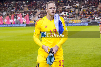 2023-10-16 - Matz Sels of Belgium during the UEFA Euro 2024, Qualifiers Group F football match between Belgium and Sweden on October 16, 2023 at King Baudouin Stadium in Brussels, Belgium - FOOTBALL - EURO 2024 - QUALIFYING - BELGIUM V SWEDEN - UEFA EUROPEAN - SOCCER