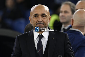 2023-11-17 - Luciano Spalletti (ITA) during the Day 9 of UEFA EURO 2024 European qualifier, Group C, match between Italy and North Macedonia, 17 November 2023 at the Olympic Stadium in Rome, Italy. - ITALY VS NORTH MACEDONIA - UEFA EUROPEAN - SOCCER