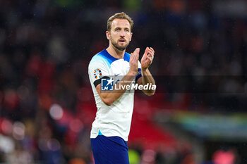 2023-11-17 - Harry Kane (9) of England at full time during the UEFA Euro 2024, qualifiers Group C football match between England and Malta on 17 November 2023 at Wembley Stadium in London, England - FOOTBALL - EURO 2024 - QUALIFYING - ENGLAND V MALTA - UEFA EUROPEAN - SOCCER