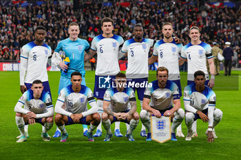 2023-11-17 - Team of England during the UEFA Euro 2024, qualifiers Group C football match between England and Malta on 17 November 2023 at Wembley Stadium in London, England - FOOTBALL - EURO 2024 - QUALIFYING - ENGLAND V MALTA - UEFA EUROPEAN - SOCCER