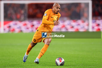 2023-11-18 - Donyell Malen of The Netherlands during the UEFA EURO 2024, Qualifiers Group B football match between Netherlands and Republic of Ireland on November 18, 2023 at Johan Cruijff ArenA in Amsterdam, Netherlands - FOOTBALL - EURO 2024 - QUALIFYING - NETHERLANDS V REPUBLIC OF IRELAND - UEFA EUROPEAN - SOCCER