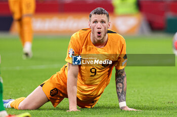 2023-11-18 - Wout Weghorst of The Netherlands during the UEFA EURO 2024, Qualifiers Group B football match between Netherlands and Republic of Ireland on November 18, 2023 at Johan Cruijff ArenA in Amsterdam, Netherlands - FOOTBALL - EURO 2024 - QUALIFYING - NETHERLANDS V REPUBLIC OF IRELAND - UEFA EUROPEAN - SOCCER