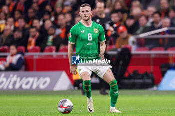 2023-11-18 - Alan Browne of Ireland during the UEFA EURO 2024, Qualifiers Group B football match between Netherlands and Republic of Ireland on November 18, 2023 at Johan Cruijff ArenA in Amsterdam, Netherlands - FOOTBALL - EURO 2024 - QUALIFYING - NETHERLANDS V REPUBLIC OF IRELAND - UEFA EUROPEAN - SOCCER