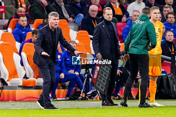 2023-11-18 - Head coach Stephen Kenny of Ireland during the UEFA EURO 2024, Qualifiers Group B football match between Netherlands and Republic of Ireland on November 18, 2023 at Johan Cruijff ArenA in Amsterdam, Netherlands - FOOTBALL - EURO 2024 - QUALIFYING - NETHERLANDS V REPUBLIC OF IRELAND - UEFA EUROPEAN - SOCCER
