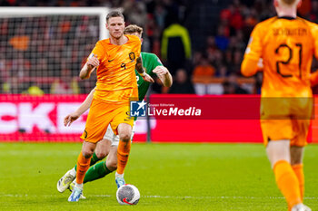 2023-11-18 - Wout Weghorst of The Netherlands during the UEFA EURO 2024, Qualifiers Group B football match between Netherlands and Republic of Ireland on November 18, 2023 at Johan Cruijff ArenA in Amsterdam, Netherlands - FOOTBALL - EURO 2024 - QUALIFYING - NETHERLANDS V REPUBLIC OF IRELAND - UEFA EUROPEAN - SOCCER