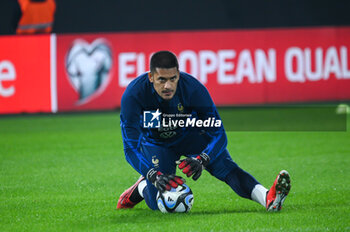 2023-11-21 - 23 Alphonse Areola of France during the European Qualifiers for Euro 24, Group B, match between Greece and France at OPAP Arena on November 21, 2023, in Athens, Greece. - GREECE VS FRANCE, EUROPEAN QUALIFIERS, EURO 2024 - UEFA EUROPEAN - SOCCER