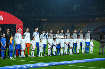 2023-11-21 - Greek National Team before the European Qualifiers for Euro 24, Group B, match between Greece and France at OPAP Arena on November 21, 2023, in Athens, Greece. - GREECE VS FRANCE, EUROPEAN QUALIFIERS, EURO 2024 - UEFA EUROPEAN - SOCCER