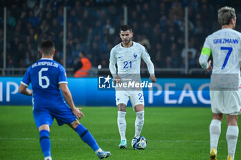2023-11-21 - 21 Lucas Hernandez of France during the European Qualifiers for Euro 24, Group B, match between Greece and France at OPAP Arena on November 21, 2023, in Athens, Greece. - GREECE VS FRANCE, EUROPEAN QUALIFIERS, EURO 2024 - UEFA EUROPEAN - SOCCER
