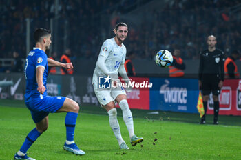 2023-11-21 - 14 Adrien Rabiot of France during the European Qualifiers for Euro 24, Group B, match between Greece and France at OPAP Arena on November 21, 2023, in Athens, Greece. - GREECE VS FRANCE, EUROPEAN QUALIFIERS, EURO 2024 - UEFA EUROPEAN - SOCCER